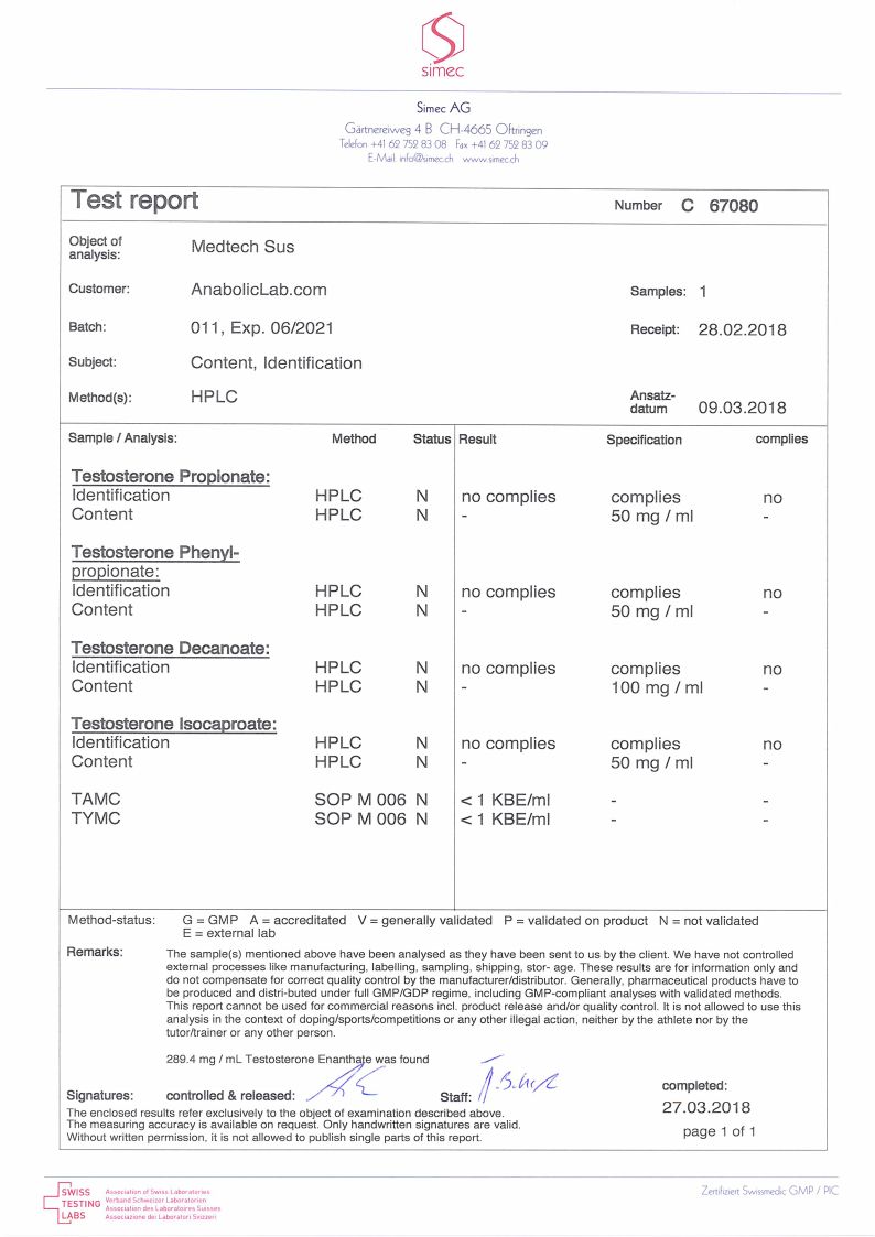 Med-Tech Solutions SUS lab report (March 27, 2018)