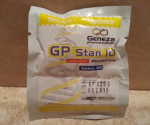 Geneza Pharmaceuticals GP Stan 10 Dosage Quantification Lab Results [PDF]