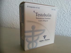 Alpha Pharma Testobolin testosterone enanthate (box)