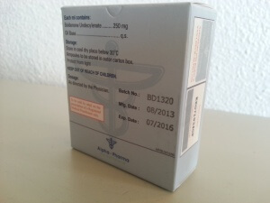 Alpha Pharma Boldebolin (boldenone undecylenate) - batch number