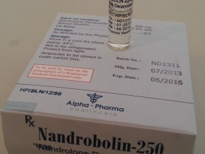 Alpha Pharma Nandrobolin 250 - batch number