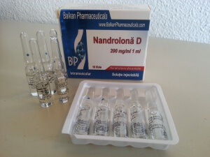 Balkan Pharma Nandrolona D - box and ampules