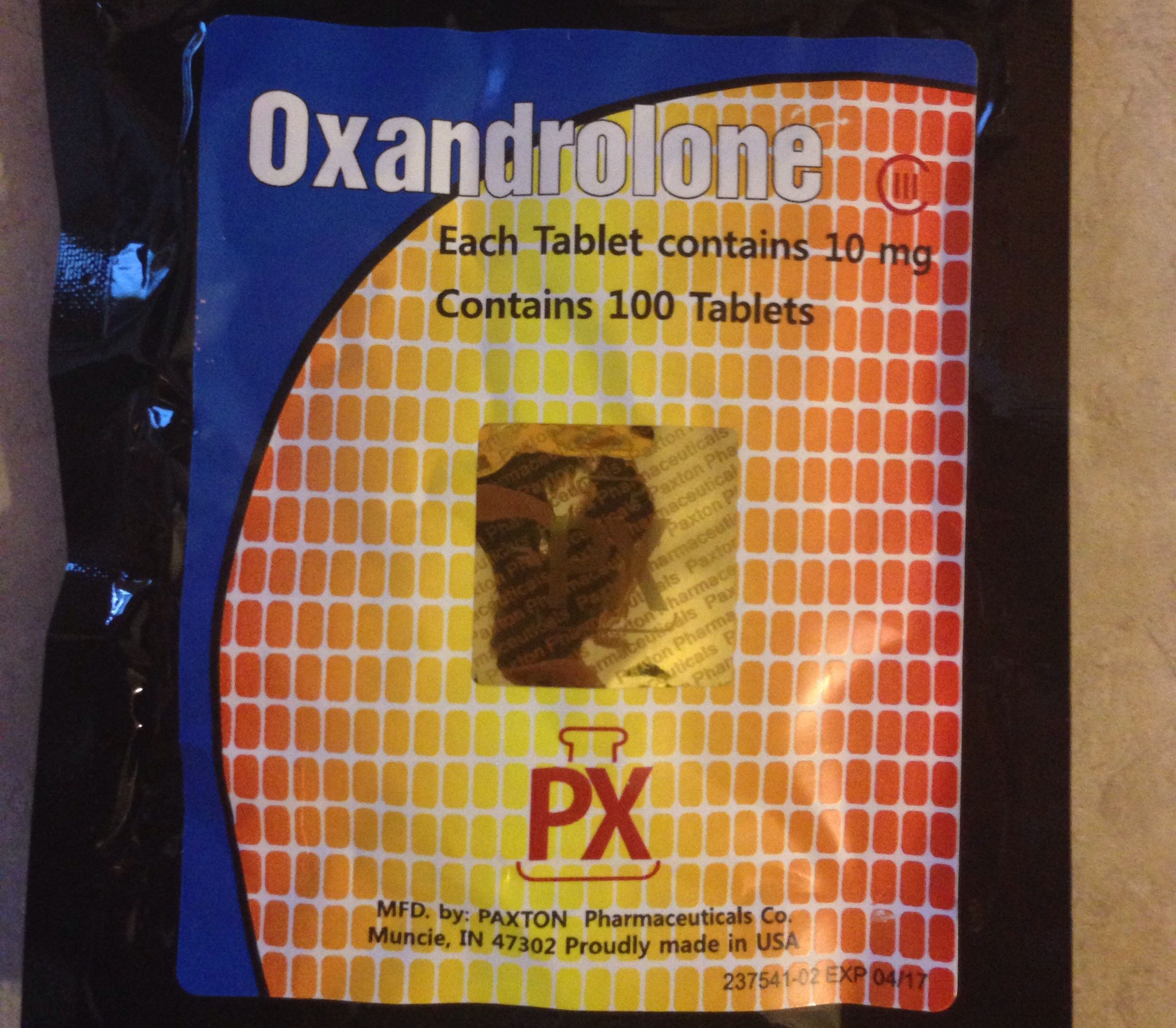 Paxton Pharmaceuticals Oxandrolone (aka Anavar)