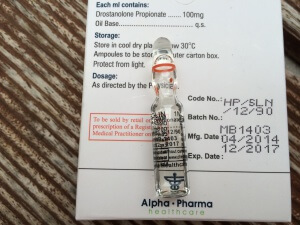 Alpha Pharma Mastebolin (aka Masteron)