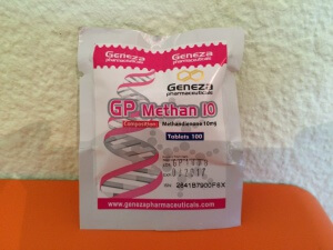 Geneza Pharmaceuticals GP Methan 10 (aka Dianabol)