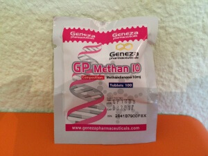 Geneza Pharmaceuticals GP Methan 10 (aka Dianabol)