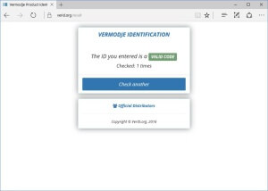 Vermodje Testover P verified