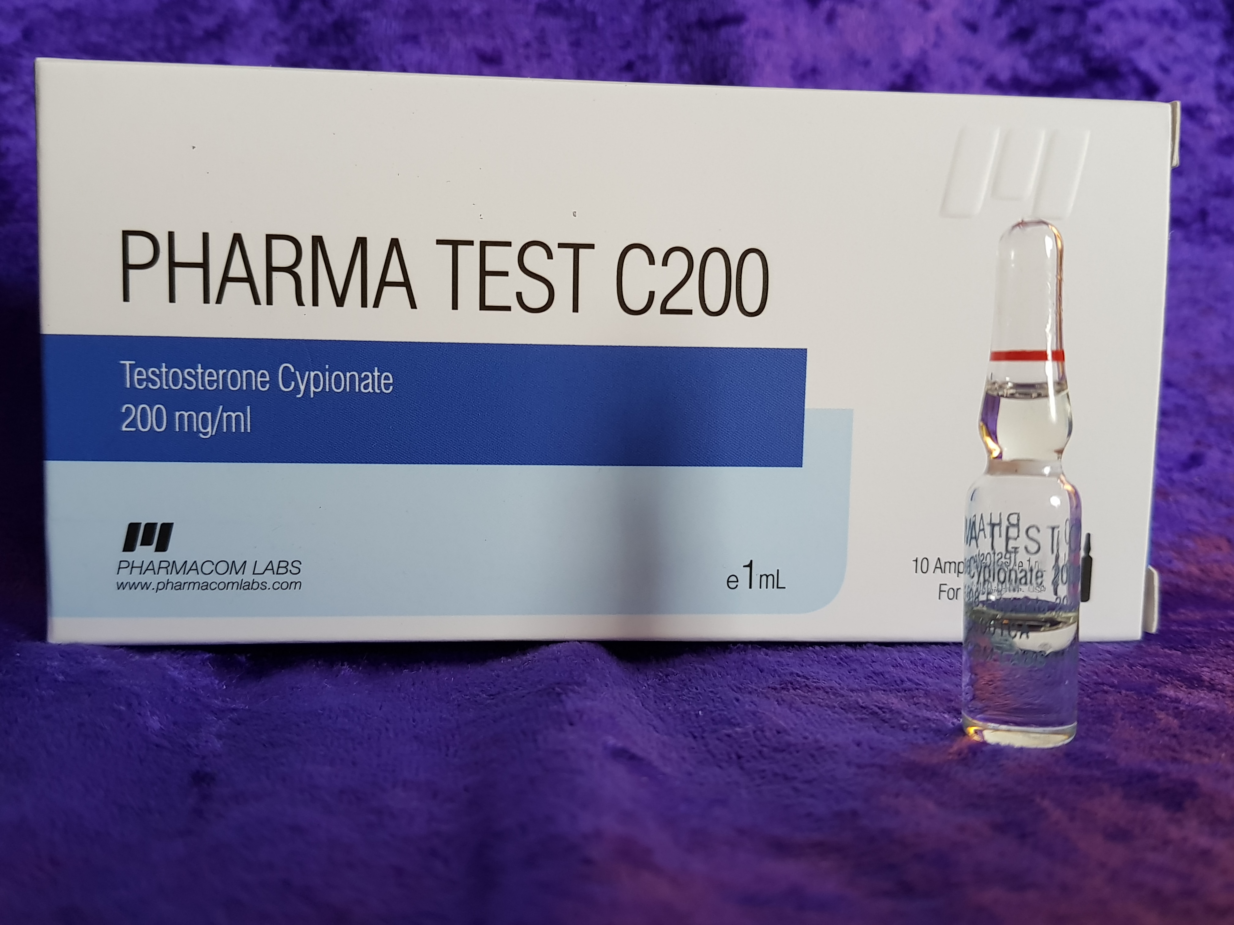 Pharmacom Labs PHARMA Test C200 (testosterone cypionate)